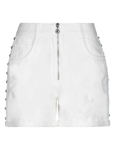 Relish Denim Shorts In White