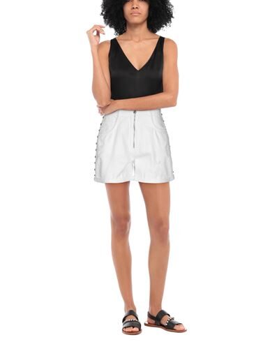 Relish Denim Shorts In White