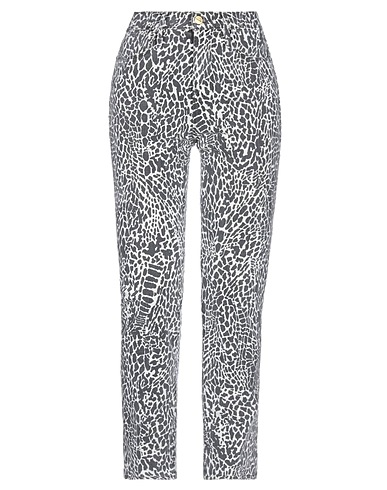FRAME Denim trousers Charcoal 92% Cotton, 6% Polyester, 2% Elastane
