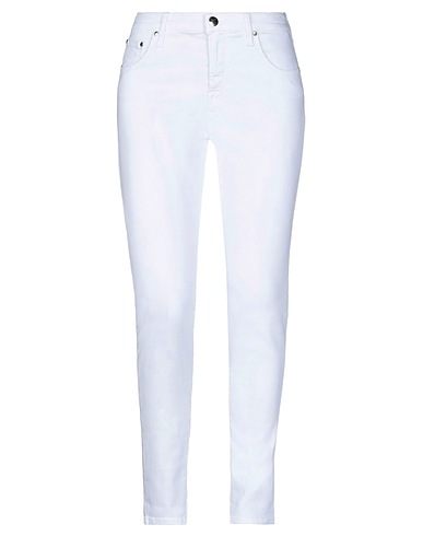 JACOB COHЁN Denim pants White 63% Lyocell, 30% Cotton, 5% Polyester, 2% Elastane