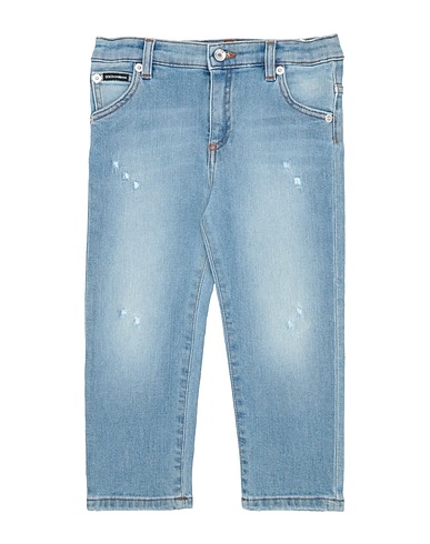 DOLCE&GABBANA Denim trousers Blue 98% Cotton, 2% Elastane