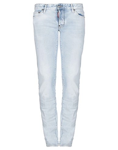 DSQUARED2 Denim trousers Blue 99% Cotton, 1% Elastane