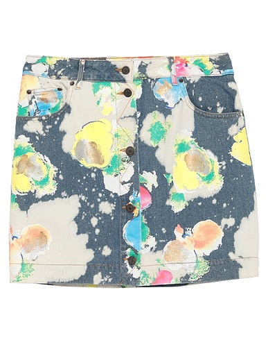 MOSCHINO Denim skirt Blue 100% Cotton