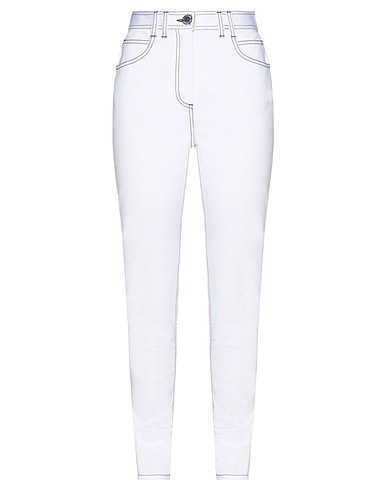 BALMAIN Jeans Weiß 98% Baumwolle, 2% Elastan