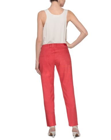 JACOB COHЁN JACOB COHЁN WOMAN JEANS RED SIZE 30 COTTON, ELASTANE 42820208HE 6