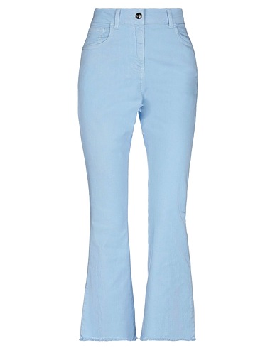 SEMICOUTURE Bootcut Jeans Sky blue 98% Cotton, 2% Elastane