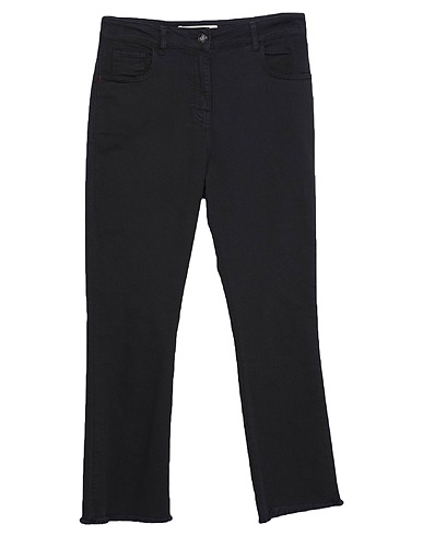 SEMICOUTURE Bootcut Jeans Black 98% Cotton, 2% Elastane