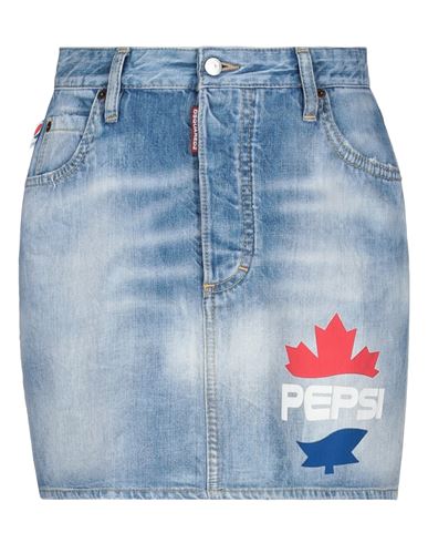 Dsquared2 Denim Skirts In Blue