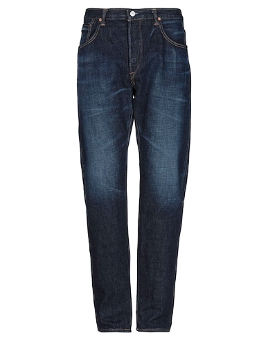 EDWIN Denim pants Blue 100% Cotton