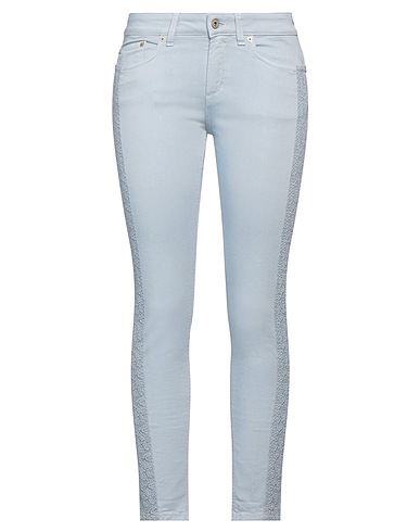 DONDUP Pantalone Blu chiaro 98% Cotone, 2% Elastan, Poliestere
