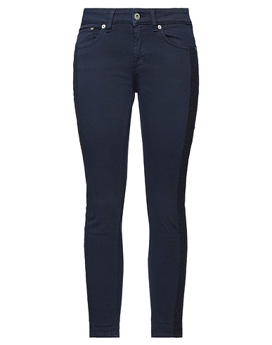 DONDUP Pantalone Blu notte 98% Cotone, 2% Elastan, Poliestere