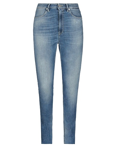DONDUP Denim trousers Blue 94% Cotton, 4% Elastomultiester, 2% Elastane