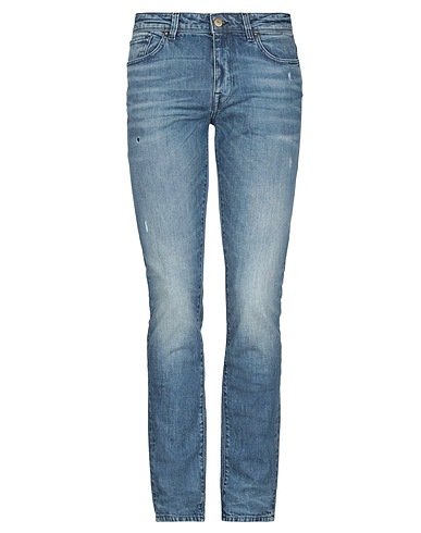 SELECTED HOMME Denim trousers Blue 98% Organic cotton, 2% Elastane