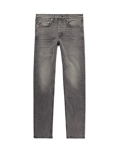 RAG & BONE Denim pants Grey 95% Cotton, 4% Polyester, 1% Elastane