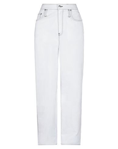 DEPARTMENT 5 DEPARTMENT 5 WOMAN JEANS WHITE SIZE 30 COTTON, ELASTANE,42821220CH 4