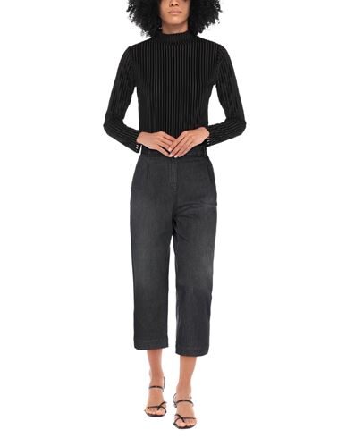Shop White Sand 88 White Sand Woman Jeans Black Size 8 Cotton, Elastane