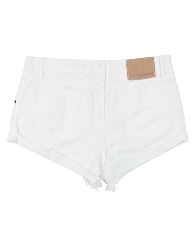 Vicolo Denim Shorts In White