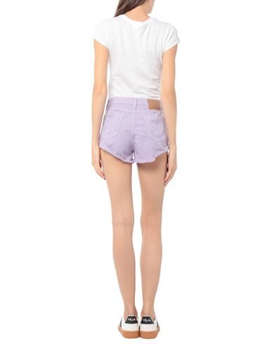 Vicolo Denim Shorts In Lilac