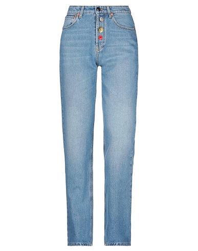SEMICOUTURE Denim trousers Blue 100% Cotton