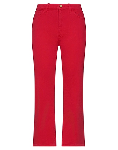 MANILA GRACE Pantaloni jeans Rosso 98% Cotone, 2% Elastan