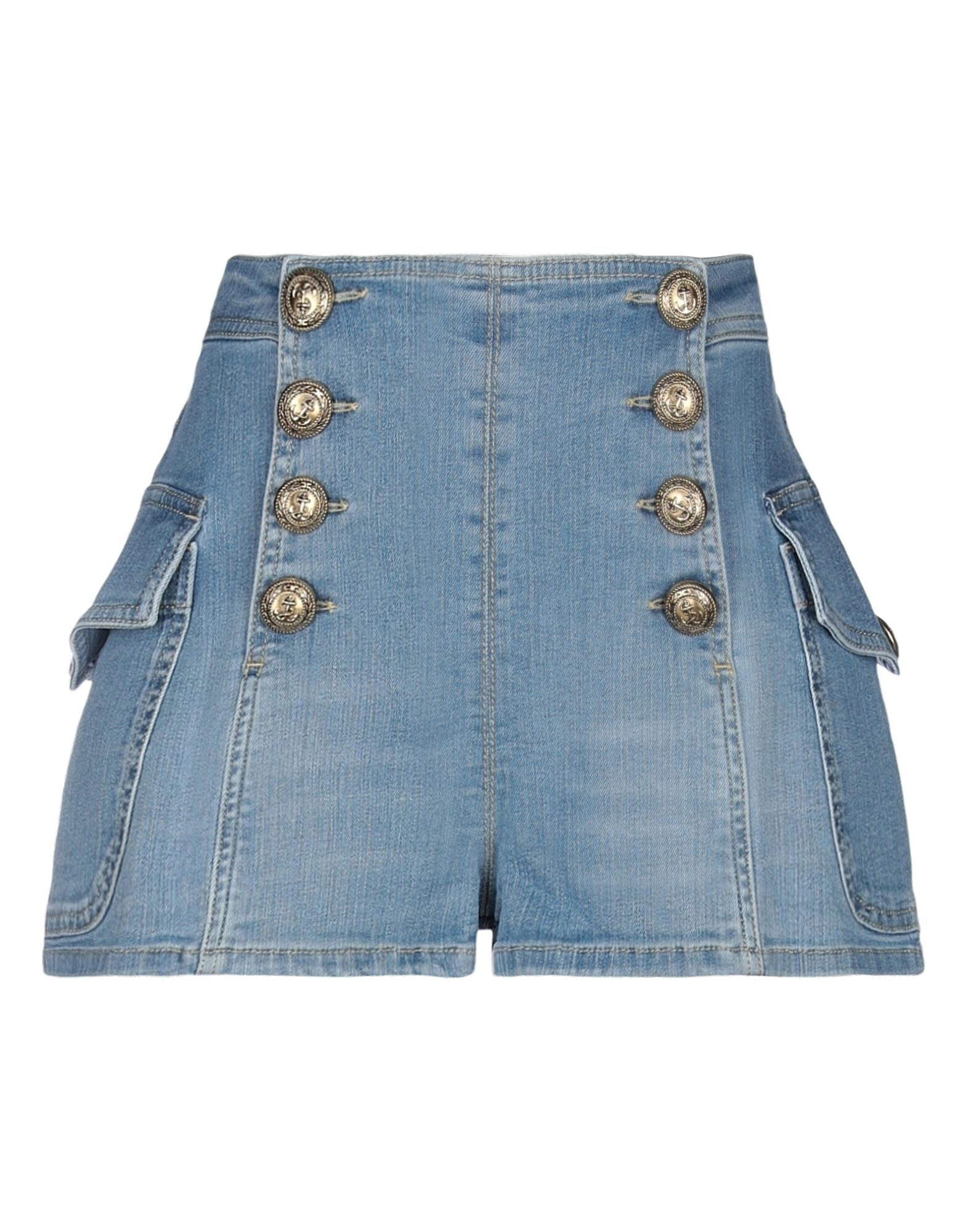 ELISABETTA FRANCHI - Shorts vaqueros