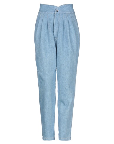 FORTE DEI MARMI COUTURE Denim trousers Blue 100% Cotton