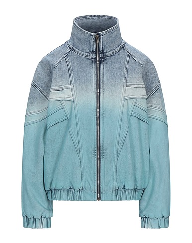 STELLA McCARTNEY Denim jacket Blue 98% Cotton, 2% Elastane