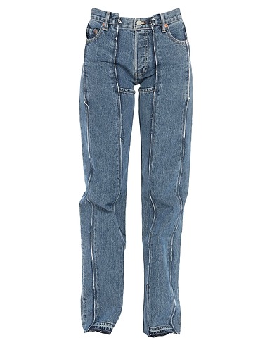 VETEMENTS x LEVI'S Denim pants Blue 100% Cotton