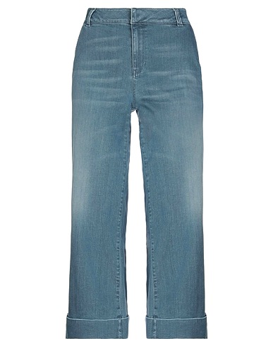 MY TWIN TWINSET Denim trousers Blue 92% Cotton, 6% Elastomultiester, 2% Elastane