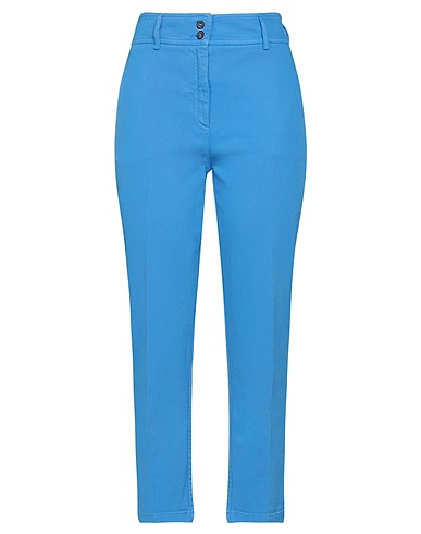 N°21 Denim trousers Azure 98% Cotton, 2% Elastane