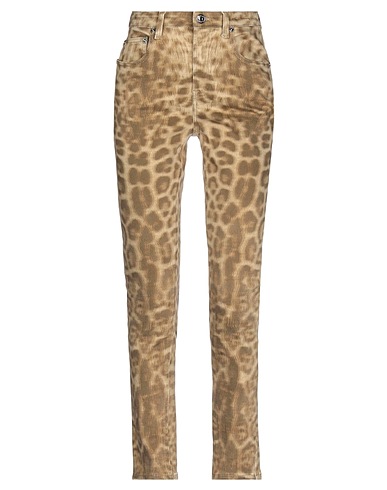 BURBERRY Denim pants Camel 98% Cotton, 2% Elastane