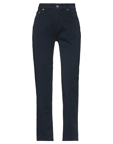DEPARTMENT 5 Pantalone Blu notte 87% Cotone, 11% Elastomultiestere, 2% Elastan