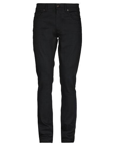 SAINT LAURENT Denim pants Black 98% Cotton, 2% Elastane