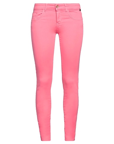 SOUVENIR Pantalones vaqueros Rosa 92% Algodón, 6% Elastomultiéster, 2% Elastán