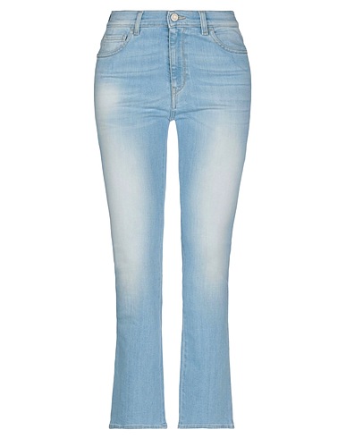 MANILA GRACE Bootcut Jeans Blue 95% Cotton, 3% Polyester, 2% Elastane