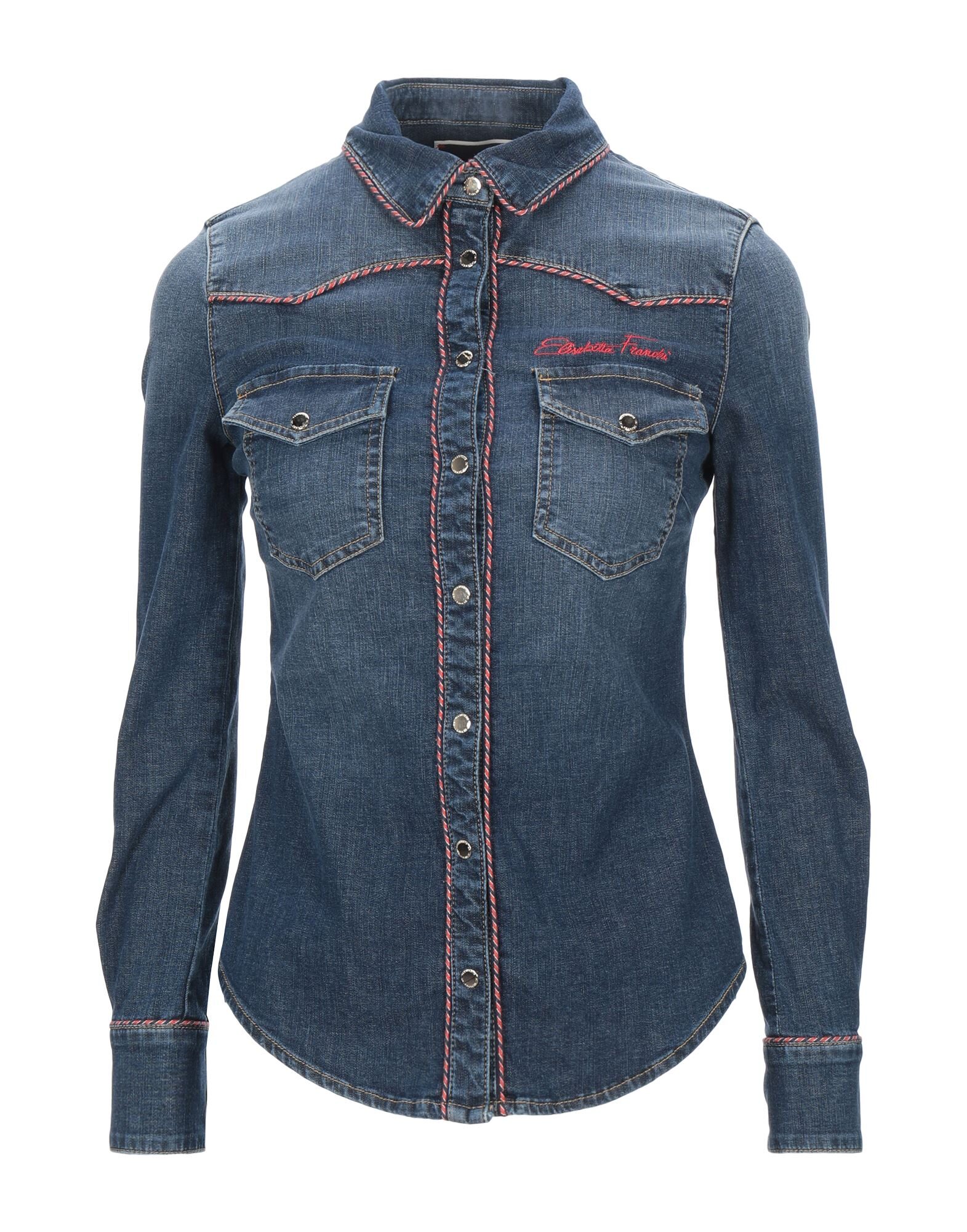 ELISABETTA FRANCHI - Denim shirts