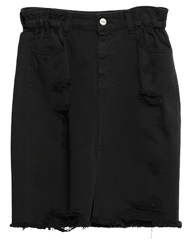 JIJIL Denim skirt Black 100% Cotton