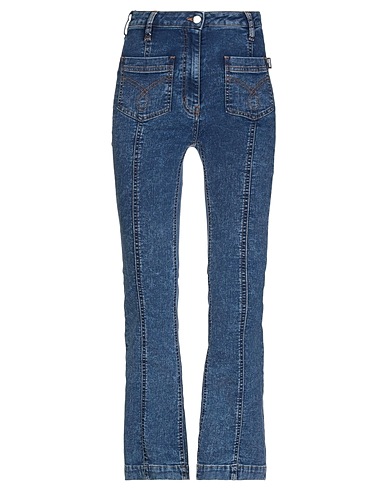 LOVE MOSCHINO Bootcut Jeans Blue 87% Cotton, 10% Polyester, 3% Elastane