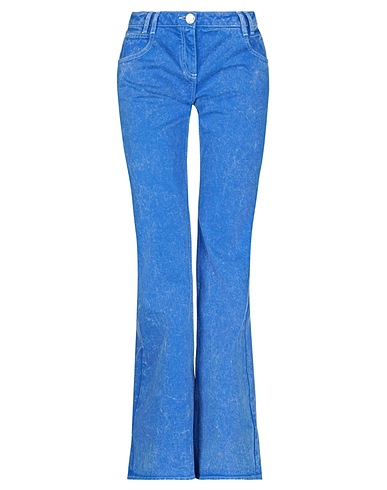 BALMAIN Denim trousers Blue 100% Cotton