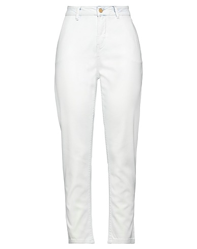 MANILA GRACE BOTTOMWEAR Blue 48% Lyocell, 43% Cotton, 7% Polyester, 2% Elastane