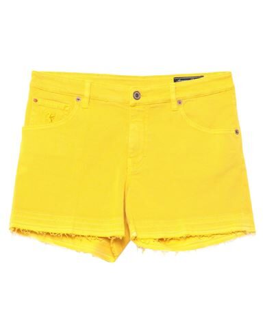 Avantgar Denim By European Culture Shorts & Bermuda Shorts In Yellow