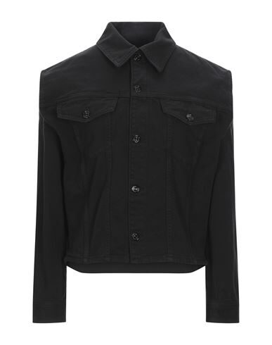 Mm6 Maison Margiela Denim Outerwear In Black