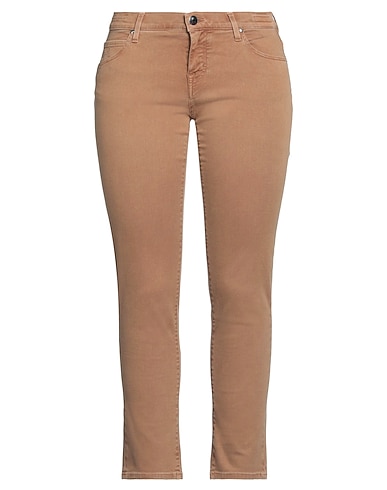 JACOB COHЁN Pantaloni jeans Cammello 90% Cotone, 8% Poliestere, 2% Elastan