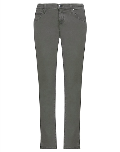 JACOB COHЁN Denim trousers Military green 90% Cotton, 8% Polyester, 2% Elastane