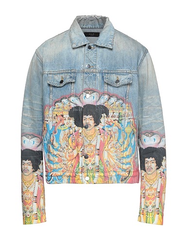 AMIRI Denim jacket Blue 100% Cotton