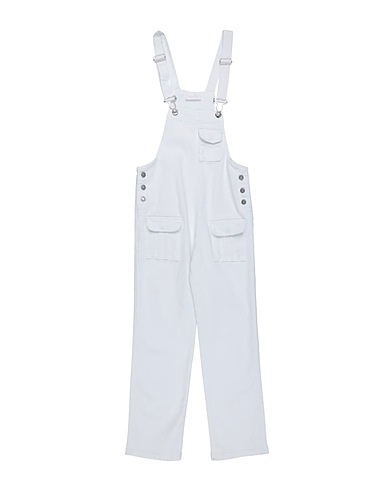 GAUDÌ Kids’ dungarees White 98% Cotton, 2% Elastic fibres