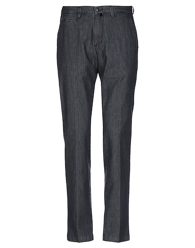 BRIGLIA 1949 Denim trousers Charcoal 98% Cotton, 2% Elastane