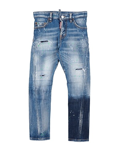 DSQUARED2 Denim trousers Blue 98% Cotton, 2% Elastane