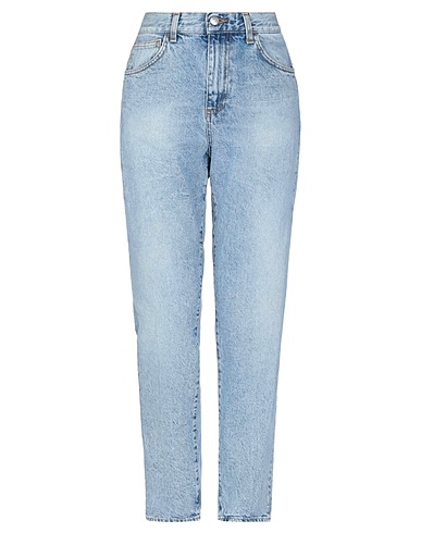 JUCCA Denim trousers Blue 100% Cotton