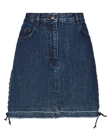McQ Alexander McQueen Denim skirt Blue 100% Cotton